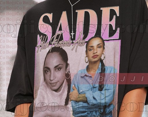 Retro SADE ADU Singer Shirt for Movie Fans, Legend Tees - Movie Fans Gifts - Image 2