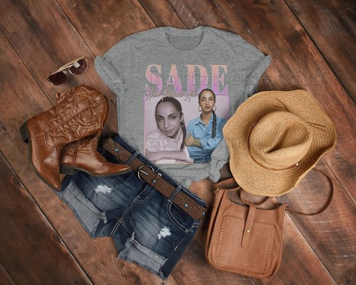 Retro SADE ADU Singer Shirt for Movie Fans, Legend Tees - Movie Fans Gifts - Image 3