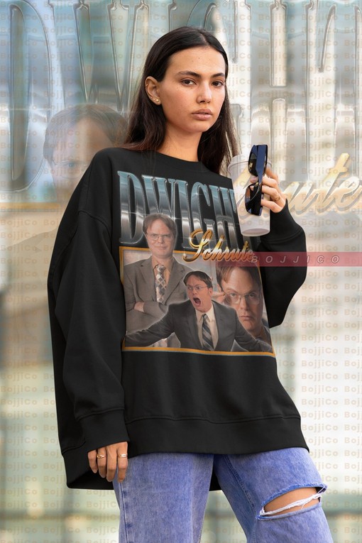 Retro Schrute Farm Sweatshirt - The Office Dwight and Jim Halpert Tee