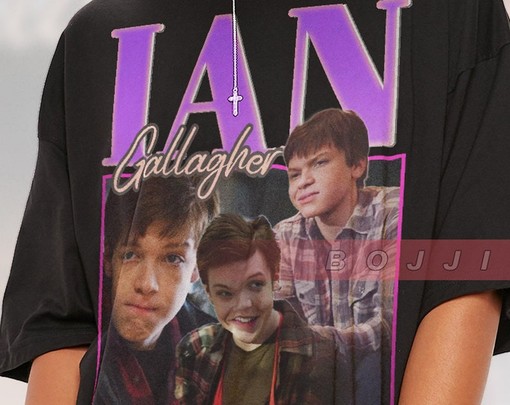 Retro Shameless TV Show Shirt, Ian Gallagher Fan Tees, Cameron Monaghan Tee, Cutkosky Family Tshirt - Image 2