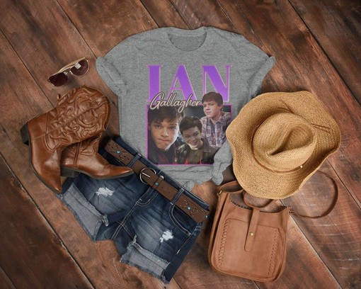 Retro Shameless TV Show Shirt, Ian Gallagher Fan Tees, Cameron Monaghan Tee, Cutkosky Family Tshirt - Image 3