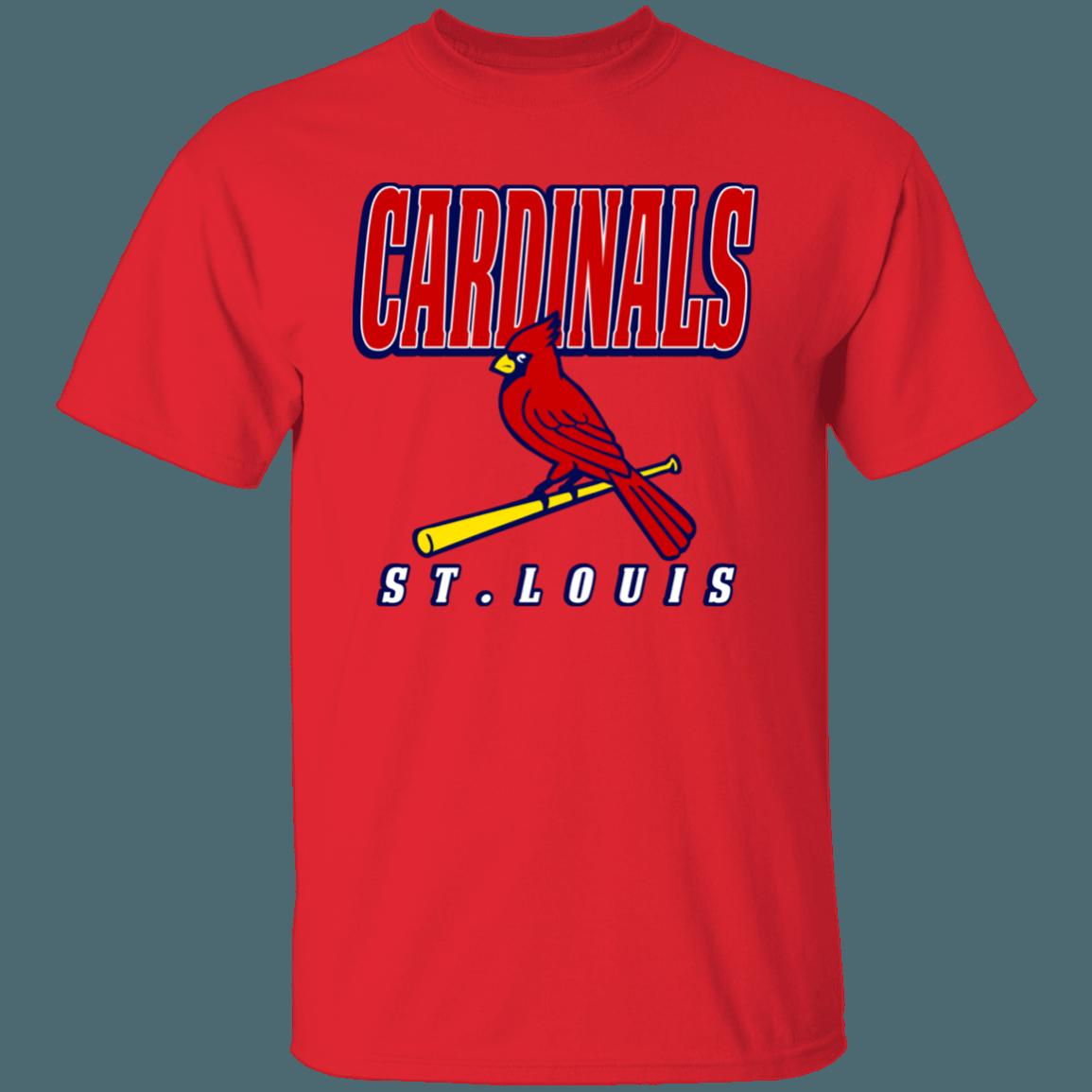 Retro St Louis Cardinals MLB T-Shirt Sweatshirt Hoodie, Gifts for Baseball Fans