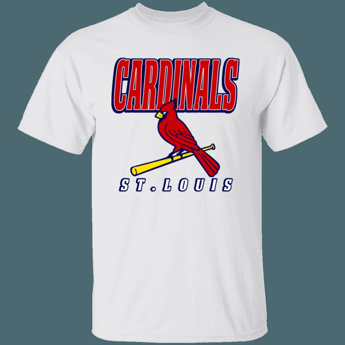 Retro St Louis Cardinals MLB T-Shirt Sweatshirt Hoodie, Gifts for Baseball Fans - Image 2