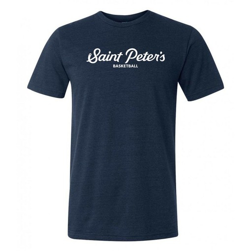 Retro St Peter's University Peacocks Script Triblend Shirt, Unisex Sweatshirt Hoodie for Fans
