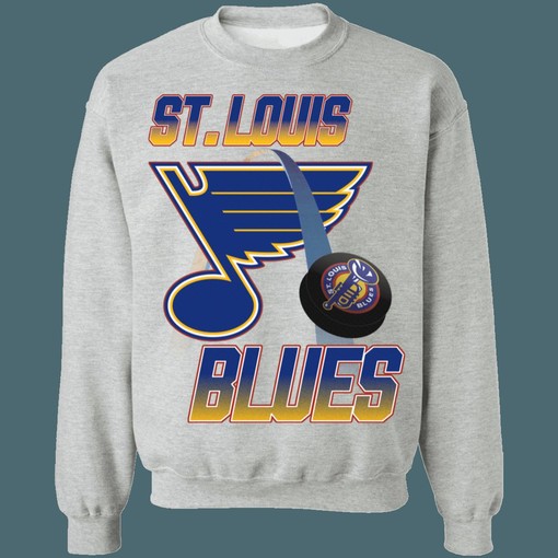 Retro St.Louis Blues NHL Sweatshirt Hoodie TShirt for Hockey Lovers - Image 2