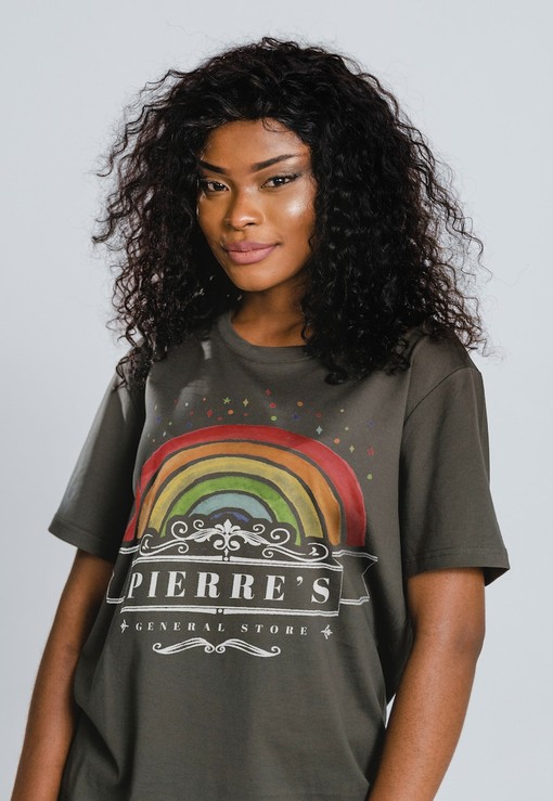 Retro Stardew Valley Tee, Vintage Pixel 8-Bit Game Shirt, Rainbow Pierre's General Store T-Shirt