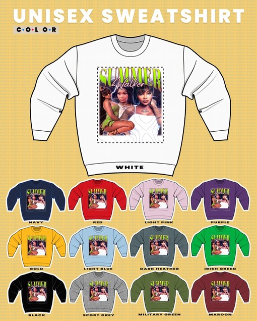 Retro Summer Walker Shirt, Vintage 90s Tribute Rap Hip Hop Concert Tour Tee - Image 3