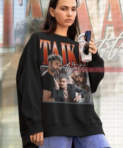 Retro TAIKA WAITITI Hoodie - New Zealand Filmmaker Gift Featuring TAIKA WAITITI & Norse Mythology Theme