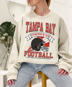 Retro Tampa Bay Football Shirt - Tampa Bay Football Team Sweatshirt for NFL Fans