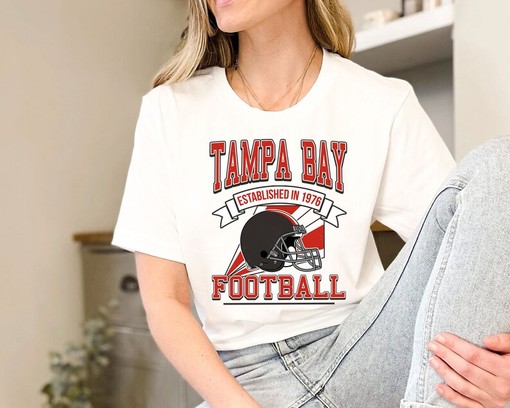 Retro Tampa Bay Football Shirt - Tampa Bay Football Team Sweatshirt for NFL Fans - Image 3