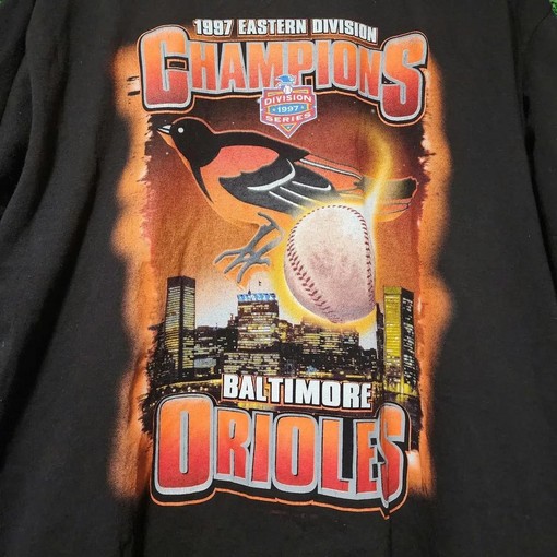 Retro Tee for Fans of Orioles Baseball: Vintage 1997 Starter Baltimore Orioles Shirt with Retro Design - Image 2