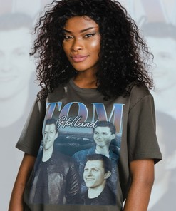 Retro Tom Holland Shirt, Tom Holland Homage Tshirt, Tom Holland Fan Tees, Classic Movie T Shirts, Movie Fans Gifts