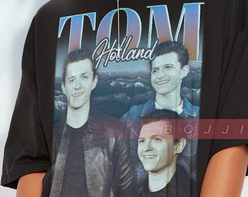 Retro Tom Holland Shirt, Tom Holland Homage Tshirt, Tom Holland Fan Tees, Classic Movie T Shirts, Movie Fans Gifts - Image 2