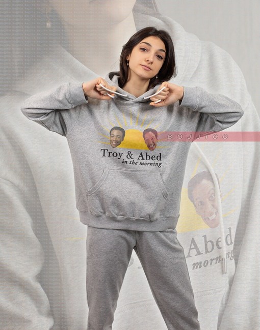 Retro Troy and Abed Tee - Classic 90s T-Shirt for Sitcom Fans - Image 2