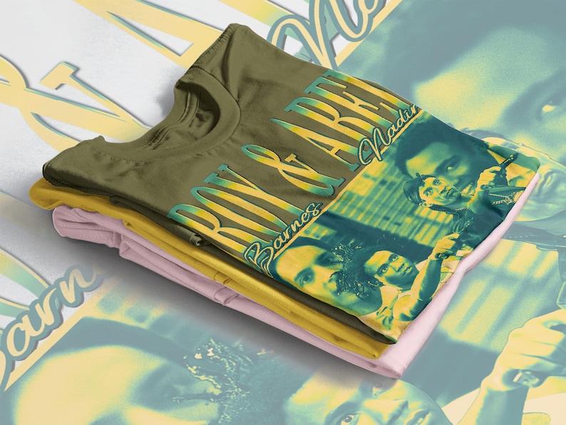 Retro Troy and Abed Tee, Classic TV Series Merch, Senor Ben T-Shirt - Image 4