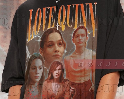 Retro Victoria Pedretti as Love Quinn Tee from You TV Show - Image 2