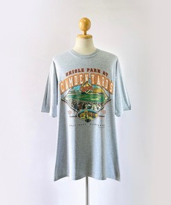 Retro Vintage 90S Baltimore Orioles Park Camden Yards MLB Tee