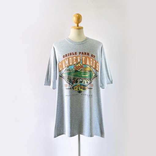 Retro Vintage 90S Baltimore Orioles Park Camden Yards MLB Tee
