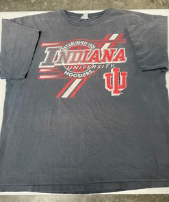 Retro Vintage 90s Indiana Hoosiers T-Shirt for NCAA Fans - Show Your State University Spirit