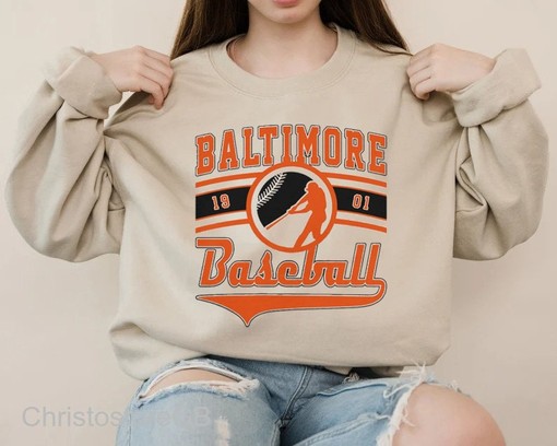 Retro Vintage Baltimore Orioles Sweatshirt, Hoodie, And Tee For Baseball Fans - Image 2