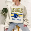 Retro Vintage Los Angeles Football Crewneck Unisex Sweatshirt Hoodie Shirt with NCAA Shirts for Women
