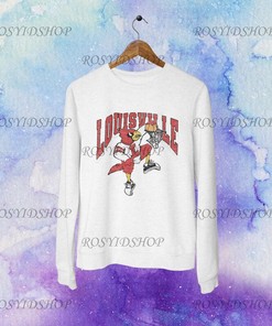 Retro Vintage Louisville Basketball Unisex Crewneck Sweatshirt