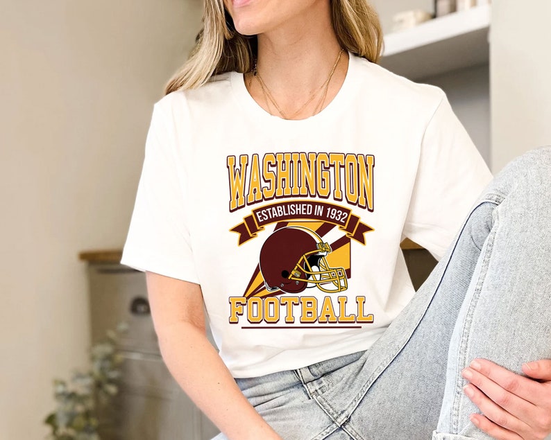 Retro Washington Football Team Sweatshirt for NFL Fans - Image 3
