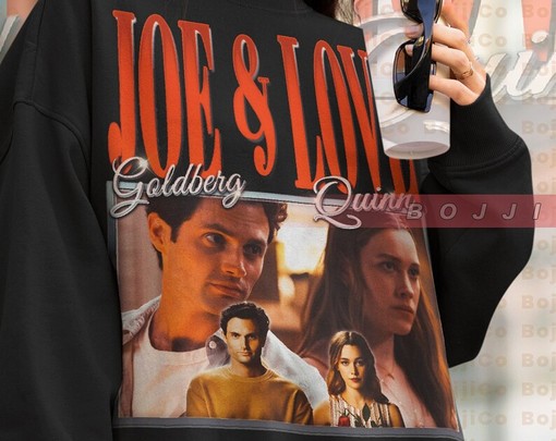 Retro You TV Show Sweatshirt featuring Joe Goldberg and Love Quinn, played by Penn Badgley and Victoria Pedretti - Image 4