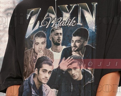 Retro Zayn Malik Shirt - 90s Boyband Movie Tee for Fans - Image 2
