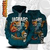 Rev Up Your Game with Jacksonville Jaguars Football Custom All Over Print 3D Hoodie