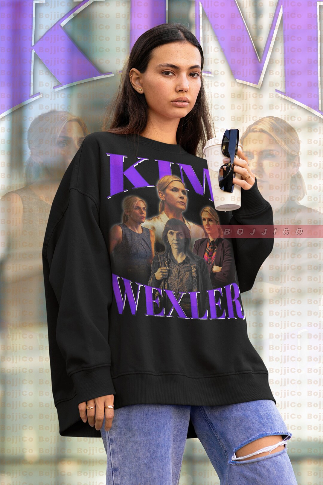 Rhea Seehorn Kim Wexler Sweater - Tv Series Lawyer Vintage Movie Shirts