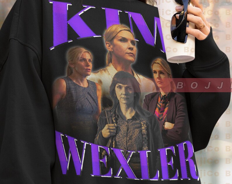 Rhea Seehorn Kim Wexler Sweater - Tv Series Lawyer Vintage Movie Shirts - Image 4