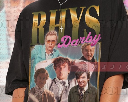 Rhys Darby Vintage Shirt, Rhys Darby Homage Tshirt, Rhys Darby Fan Tees, Retro 90s Sweater, Rhys Darby Merch Gift - Image 2