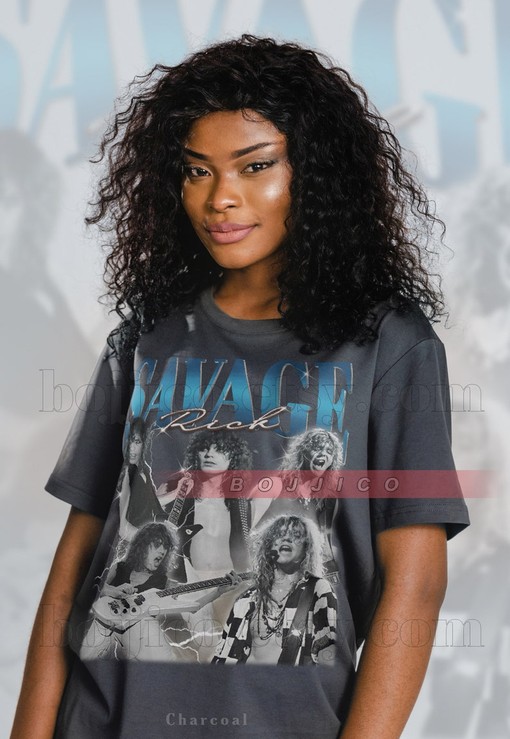 Rick Savage Vintage Shirt, Rick Savage Homage Tshirt, Rick Savage Fan Tees, Retro 90s Sweater, Joe Elliot, Leppard