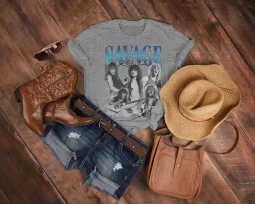 Rick Savage Vintage Shirt, Rick Savage Homage Tshirt, Rick Savage Fan Tees, Retro 90s Sweater, Joe Elliot, Leppard - Image 3