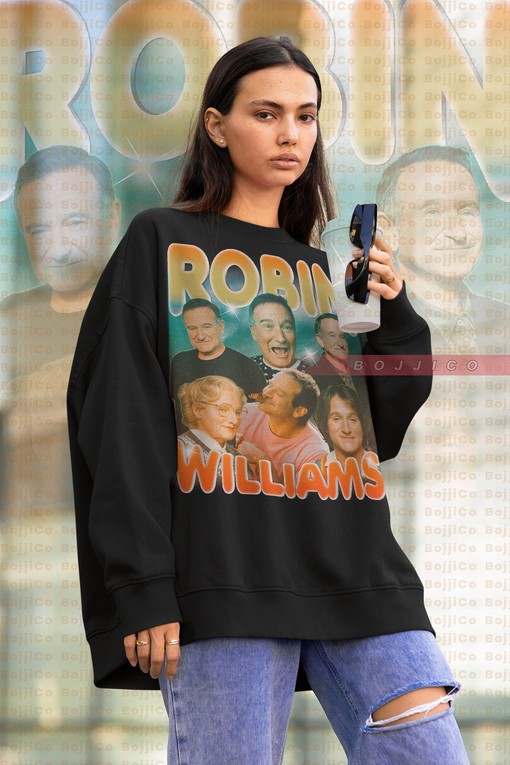 Robin Williams Carpe Diem Retro Sweater, Seize the Day Tribute Sweatshirt