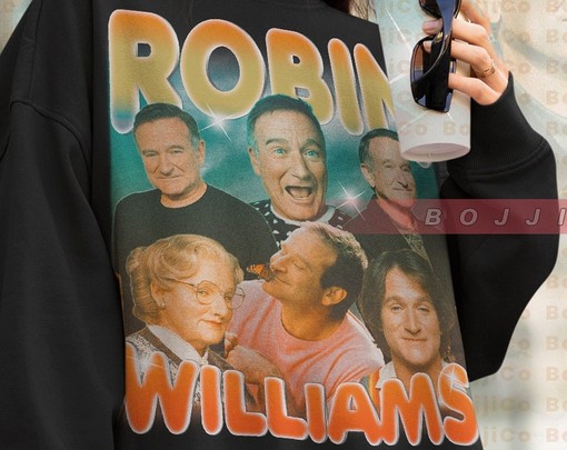 Robin Williams Carpe Diem Retro Sweater, Seize the Day Tribute Sweatshirt - Image 4