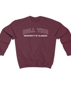 Roll Tide Sweatshirt, University Of Alabama Crimson Tide Unisex Crewneck Sweatshirt Hoodie Shirt Gifts For Ncaa Fans