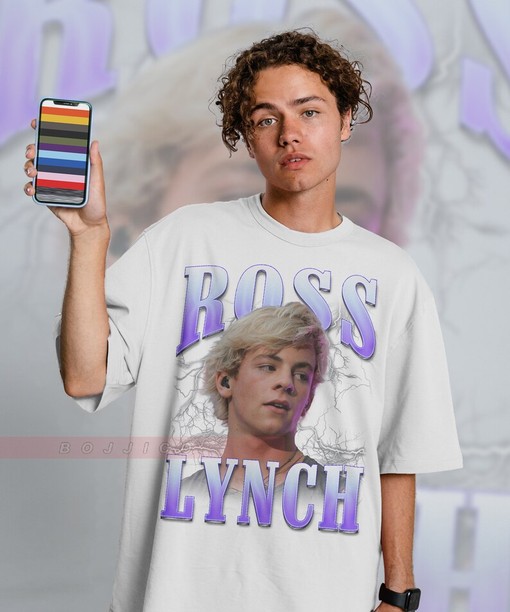 Ross Shor Lynch Pop Rock Band Tee - R5 Lynch Tee - Sabrina and Austin Lynch Sweatshirt - Riker Lynch Merch - Image 3