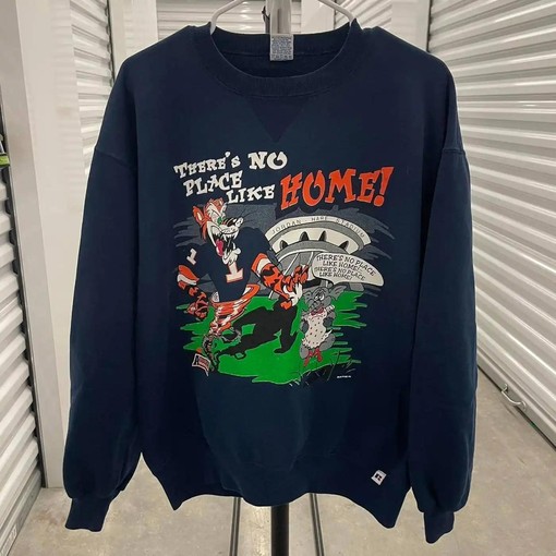 Russell Athletic Auburn Tigers University American Sweatshirt Gifts for NCAA - Vintage Style 1997