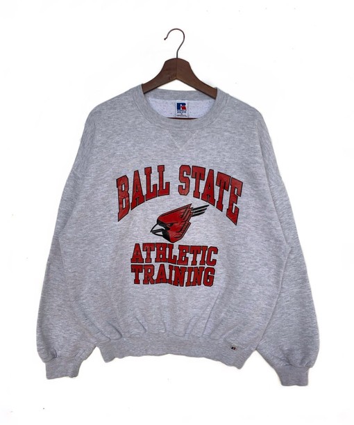 Russell Athletic Ball States Athletic Traning Vintage 90s Unisex Sweatshirt Hoodie Shirt, College Shirts