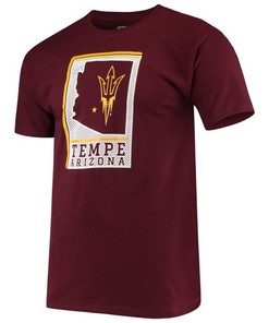 Russell Athletic Vintage Arizona State Sun Devils State Logo NCAA T-Shirt