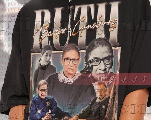 Ruth Bader Ginsburg Vintage Movie Shirt, Fan Tees for RBG Lovers, Retro 90s Sweater, Merchandise Gift - Image 2