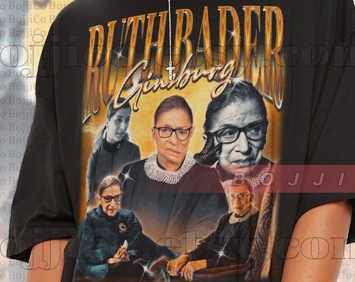 Ruth Bader Ginsburg Vintage Shirt, RBG Homage Tshirt, Ruth Bader Fan Tees, Retro 90s Sweater, RBG Merch Gift - Image 2