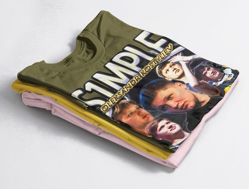 S1mple Vintage Shirt, S1mple Homage Tshirt, S1mple Fan Tees, Retro 90s, S1mple Merch Gift, Vintage Movie Shirts - Image 4