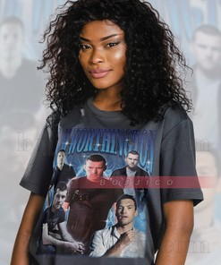 SAM WORTHINGTON Homage Tshirt, Retro 90s Sweater - Movie Shirts for Men