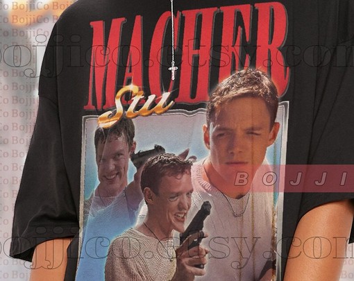 SCREAM Shirt, Matthew Lillard Scary Movie T-Shirt, Classic Movie T Shirts, Sidney and Stu Matcher Fans Merch Gift - Image 2