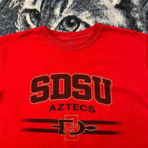 SDSU Aztecs Y2K Style Graphic T-Shirt Hoodie - Sport Shirts Girls - Image 2