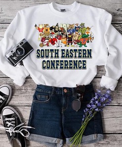 SEC South Eastern Conference Mascots Shirt | NCAA Shirts for Men and Women