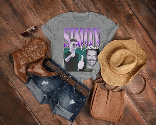 SIMON COWELL American Idol Tee, Got talent Shirt - Movie Fans Gifts - Image 3